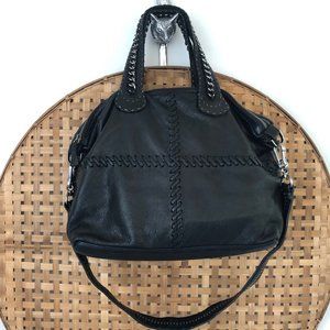 Carla Mancini Genuine Leather Crossbody Bag